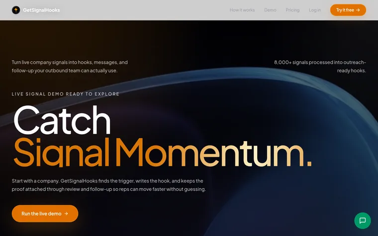 Signal Hooks homepage